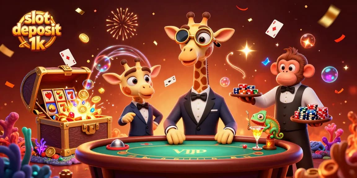 Menangkan jackpot dengan slot deposit 1k yang mudah diakses dan menyenangkan untuk pemain di situs ini.