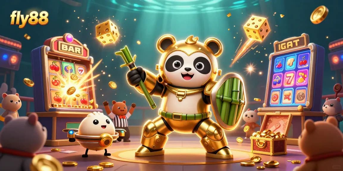 Join the excitement at fly88 with a thrilling 3D casino adventure featuring fun characters!