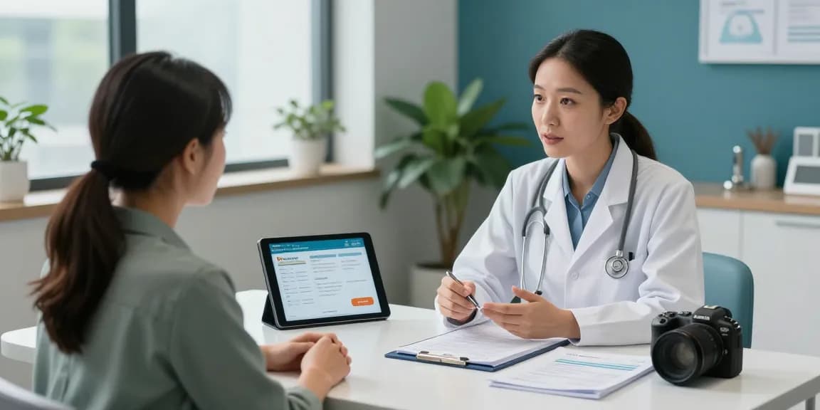 Semaglutide for sale discussed during a health consultation, showcasing a professional setting and patient engagement.
