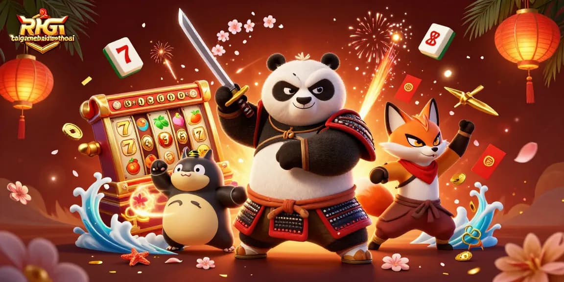 Engage with the thrilling taigamebaidienthoai casino experience featuring vibrant characters and dynamic gaming elements.