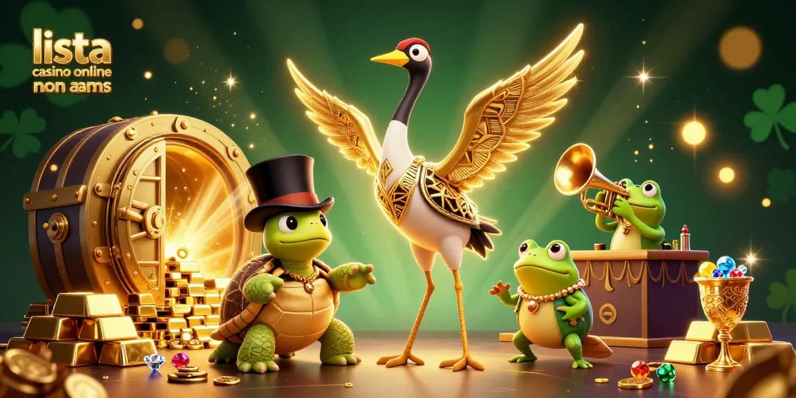 Gioca e scopri la lista casino online non aams con simboli d'azzardo e gemme luccicanti.