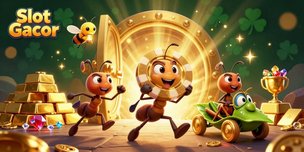 Menyenangkan permainan Slot Gacor dengan karakter 3D menarik dan harta karun yang melimpah.
