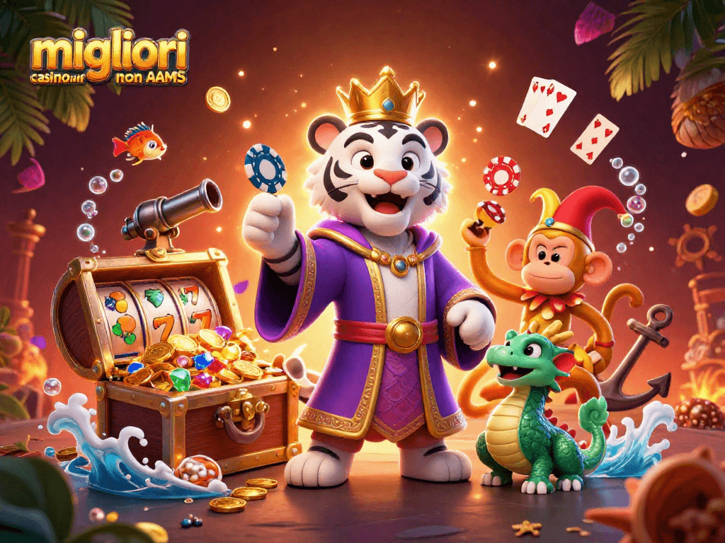 I migliori casino online non AAMS offrono un'esperienza di gioco unica con slot avvincenti e giochi dal vivo.