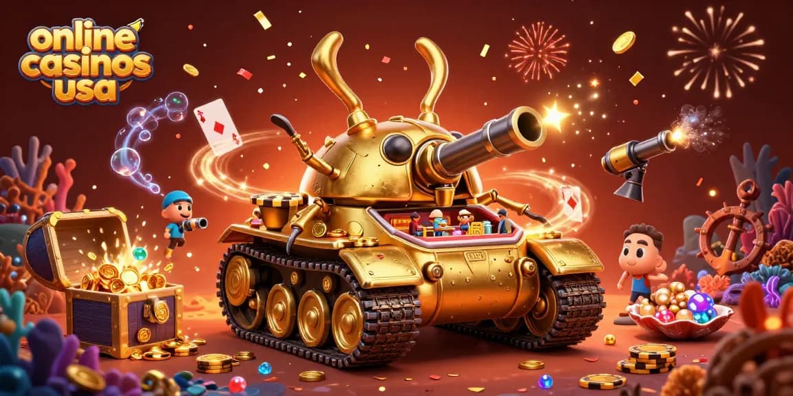 Experience excitement and real money play at online casinos usa with our imaginative casino-themed scene.