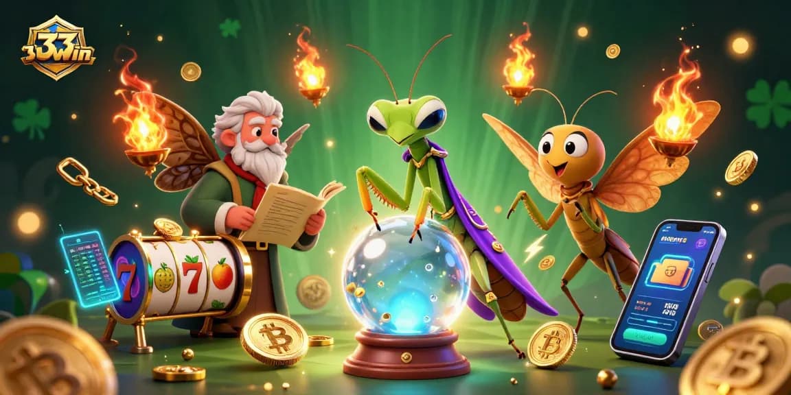 Join the thrill at 33win with vibrant slot games and crypto elements for an exhilarating experience.