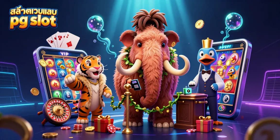 เล่นสล็อตเว็บตรง pg slot ที่คาสิโนพร้อมการ์ตูนที่น่าตื่นเต้นและภาพ 3D ที่สวยงาม