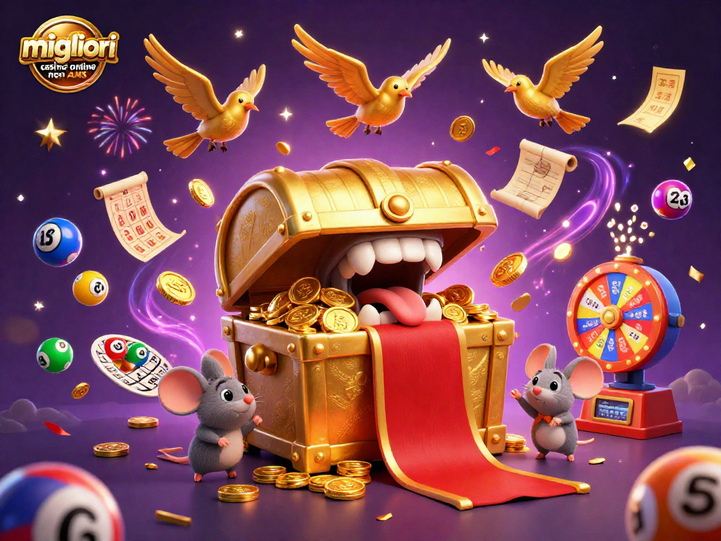 Gioca nei migliori casino online non AAMS tra lotterie colorate e premi scintillanti.