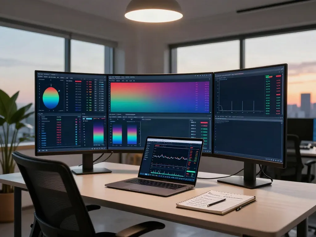 Engaging home trading scene with charts and tradingview官网 focus