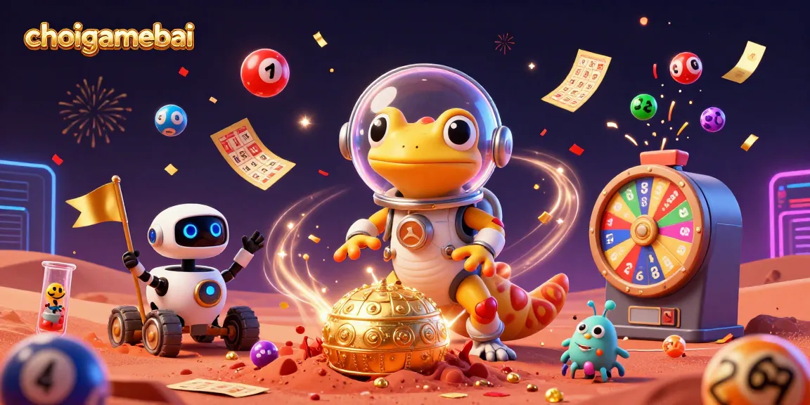 Experience the excitement of choigamebai with Martian gecko in a golden casino adventure!