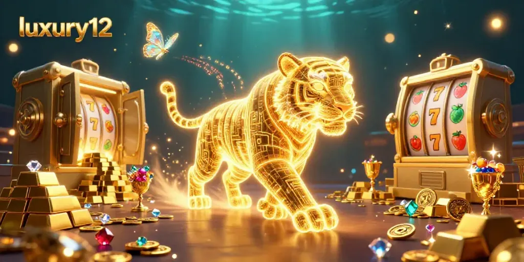 Experience the captivating luxury12 casino world with vibrant gems and golden treasures.