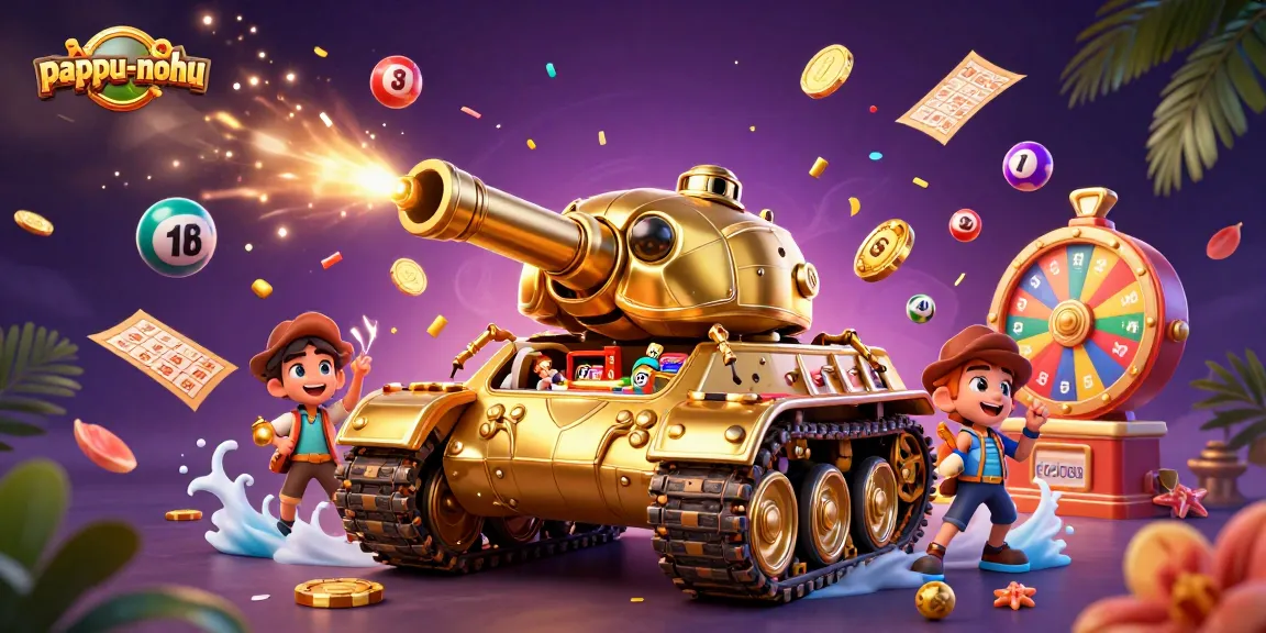 Pappu-nohu showcases a vibrant casino theme with engaging elements, enticing players to join the action.