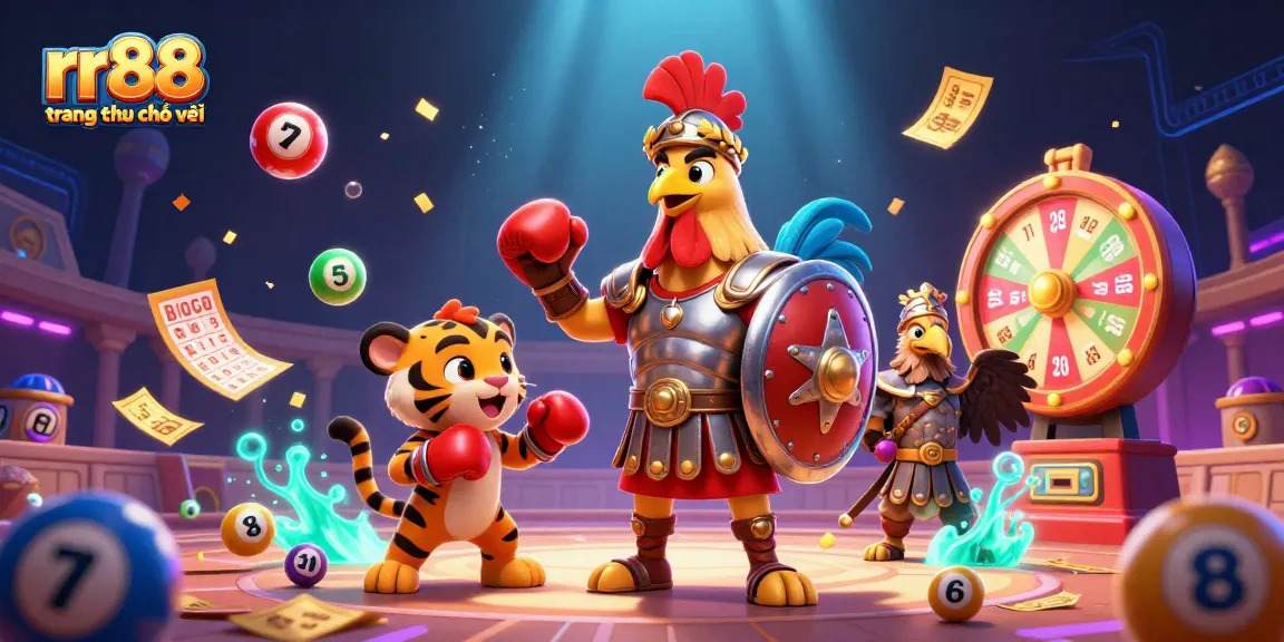Engage with rr88 trang chủ chính thức through dynamic lottery games and colorful casino elements.