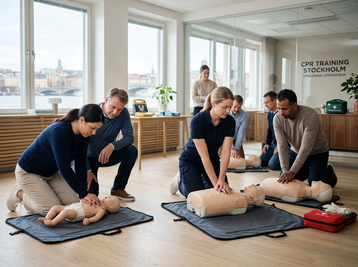 HLR kurs Stockholm – Rädda liv med rätt kunskap