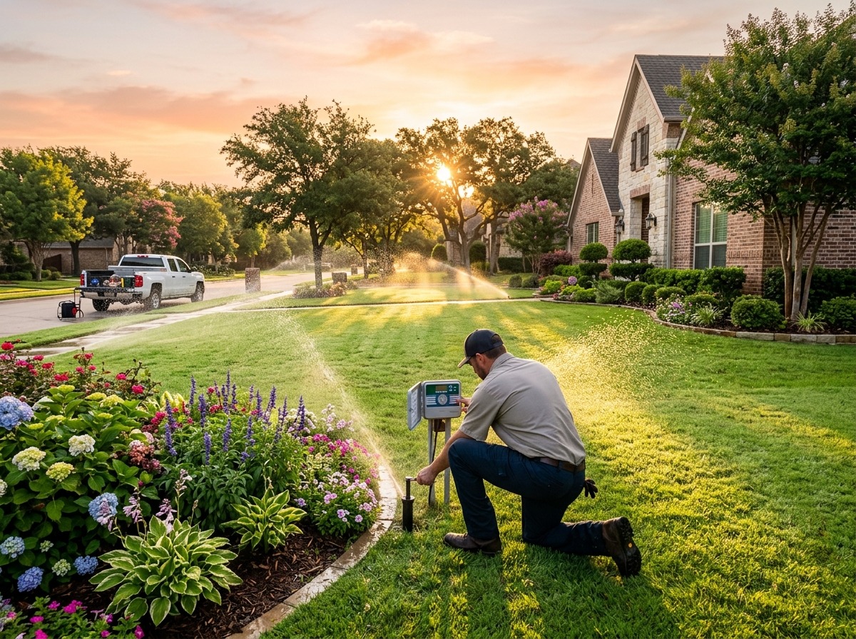 Keep Your Landscape Thriving with Professional Irrigation Services in White settlement, TX