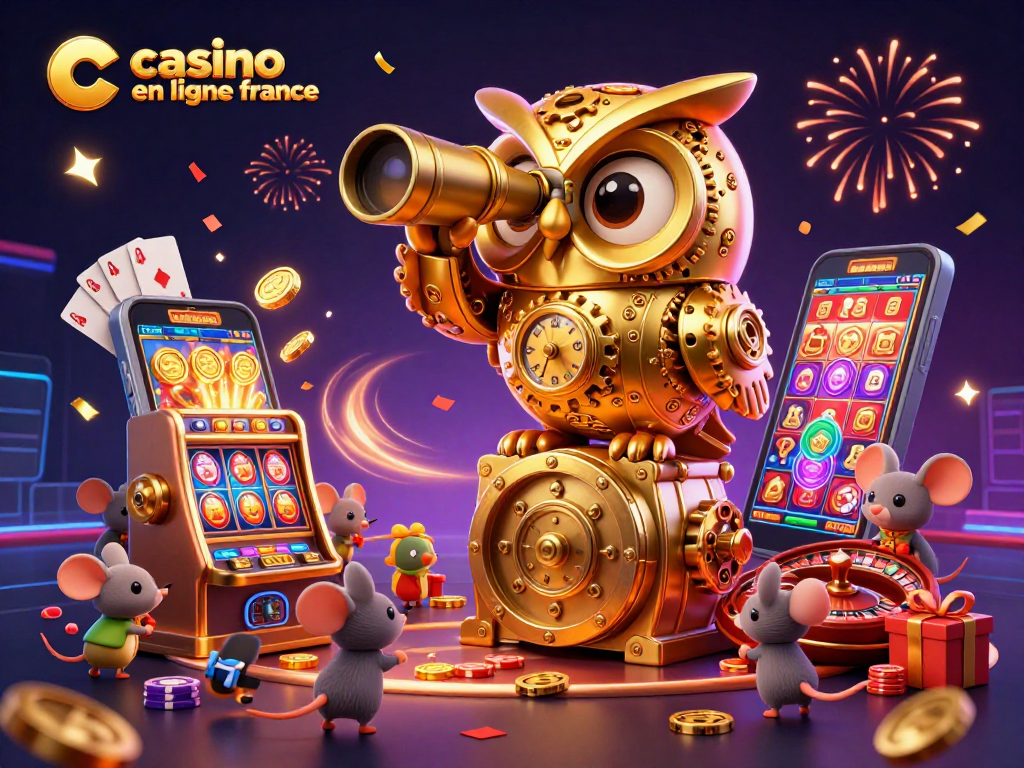 Participez à l'excitation des jeux sur le casino en ligne en France avec des machines à sous captivantes et des personnages animés.