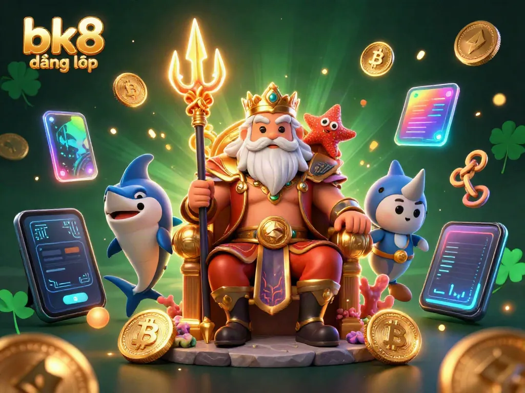 Engage in thrilling online gambling with bk8 đăng nhập through vibrant casino-themed illustration.