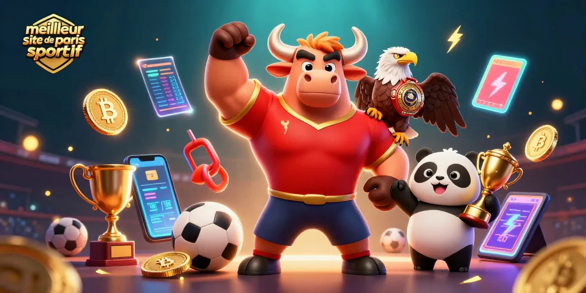 Pariez dans le meilleur site de paris sportif avec des personnages dynamiques et des éléments de jeu crypto.
