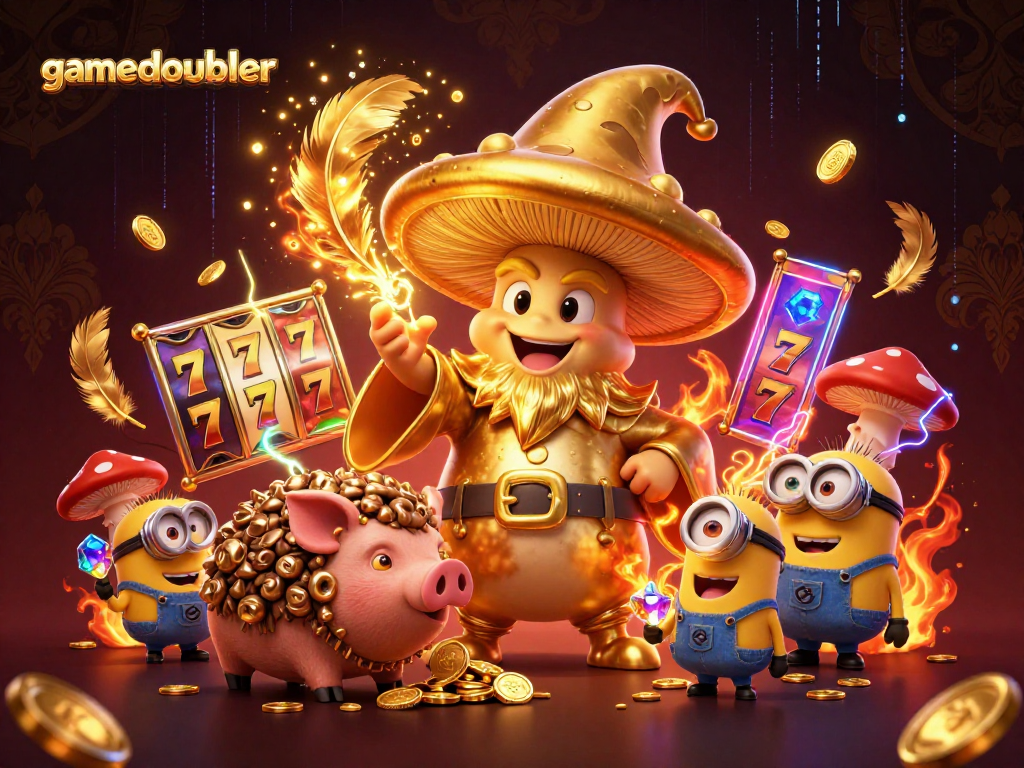 Engage with gamedoubler's magical gold-spinning wizardry and treasure-hunting gameplay