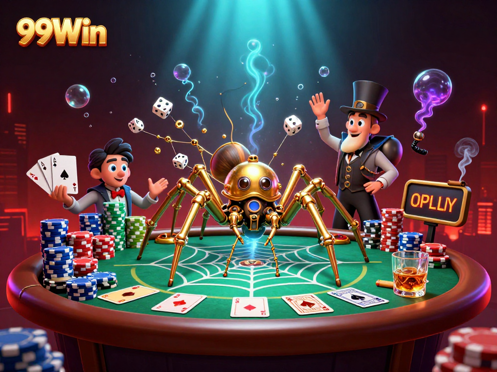 Experience thrilling bets and elegant wins with 99Win's vibrant casino atmosphere.