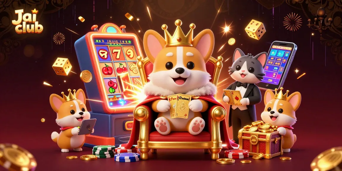 Experience the excitement of Jai club with vibrant characters and dynamic gambling elements.