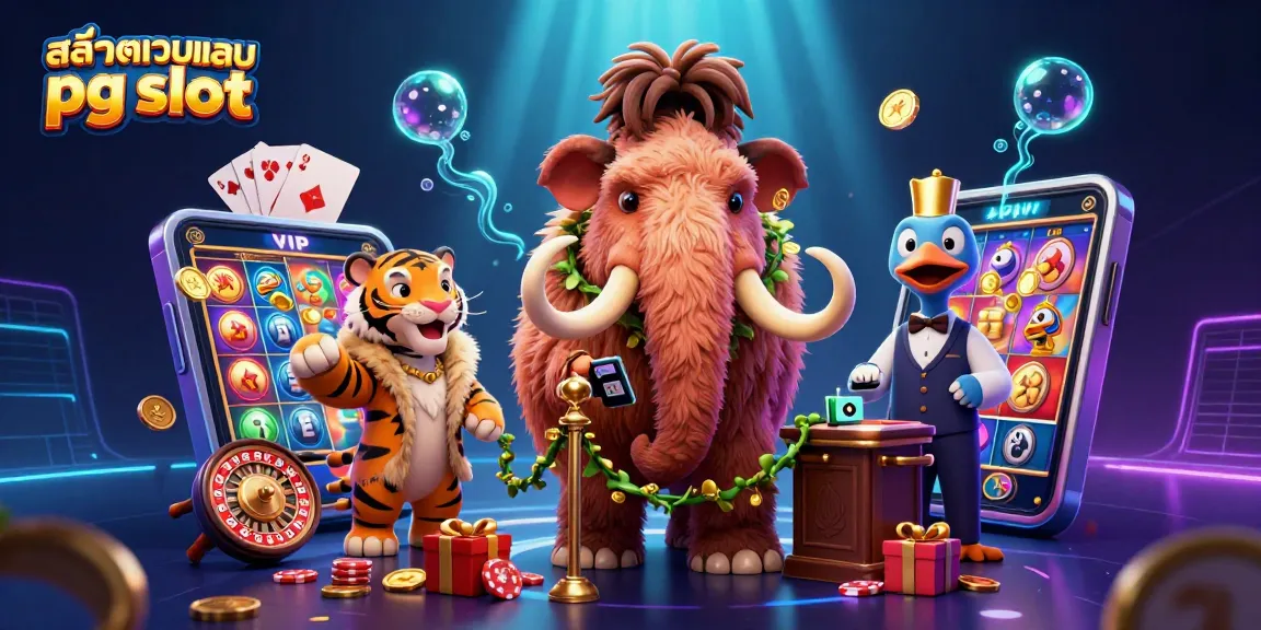 เล่นสล็อตเว็บตรง pg slot ที่คาสิโนพร้อมการ์ตูนที่น่าตื่นเต้นและภาพ 3D ที่สวยงาม