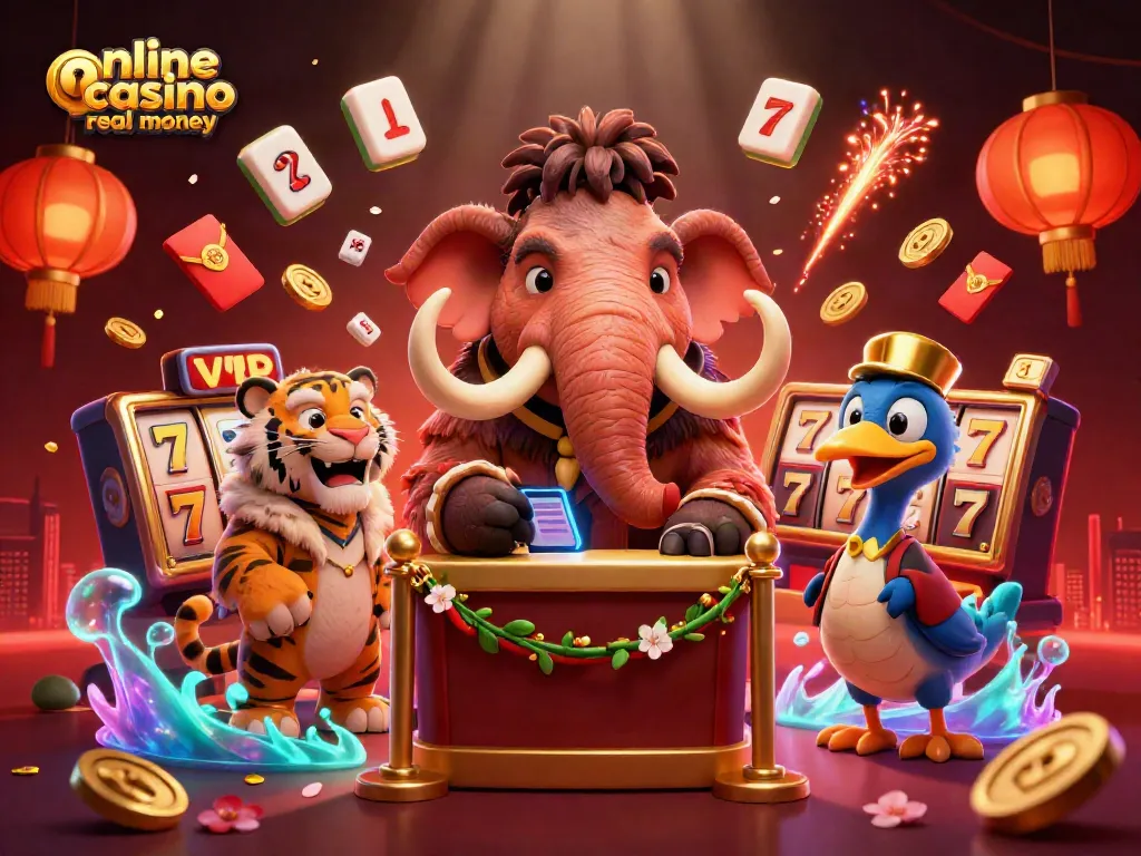 Experience exciting action at an online casino real money with a vibrant bouncer scene checking IDs and dynamic game elements.