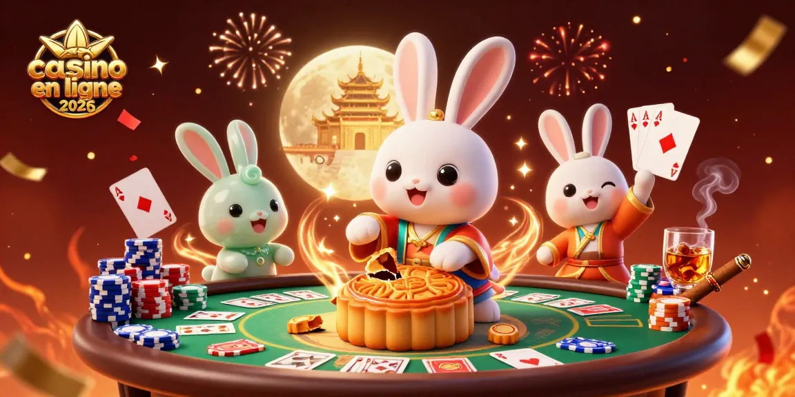 Célébrez l'univers des jeux avec le nouveau casino en ligne 2026, des jetons de poker et des illustrations captivantes.