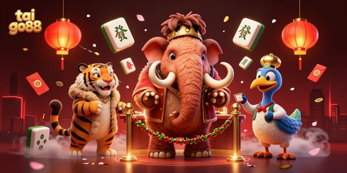 Experience the thrill of tai go88 with luxurious characters and vibrant casino elements in action.