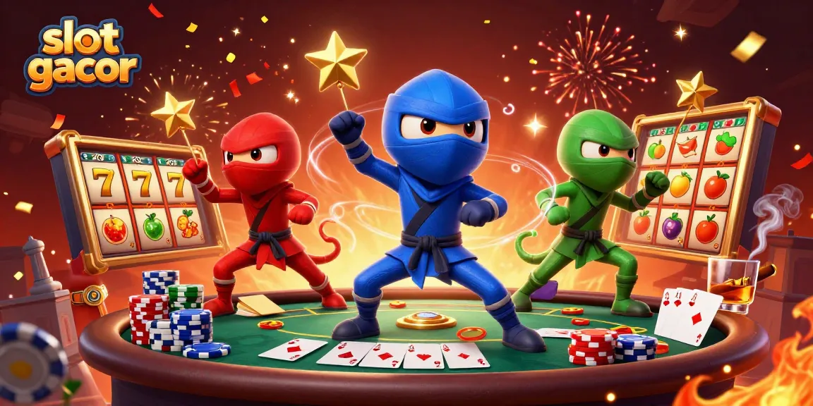 Menangkan slot gacor dengan tim ninja chameleon yang beraksi dalam permainan kasino.