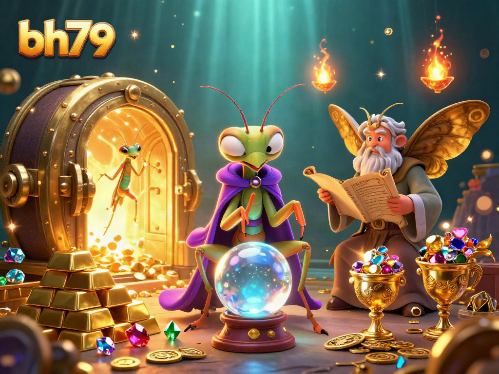 Engage with bh79’s fortune teller and moth librarian in a mystical casino adventure.